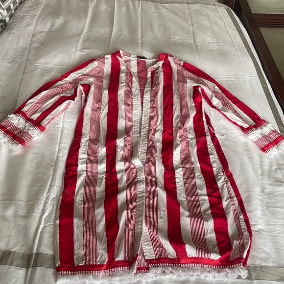 J.crew cotton dress (shirt dress) w/belt - Picture 5 of 15